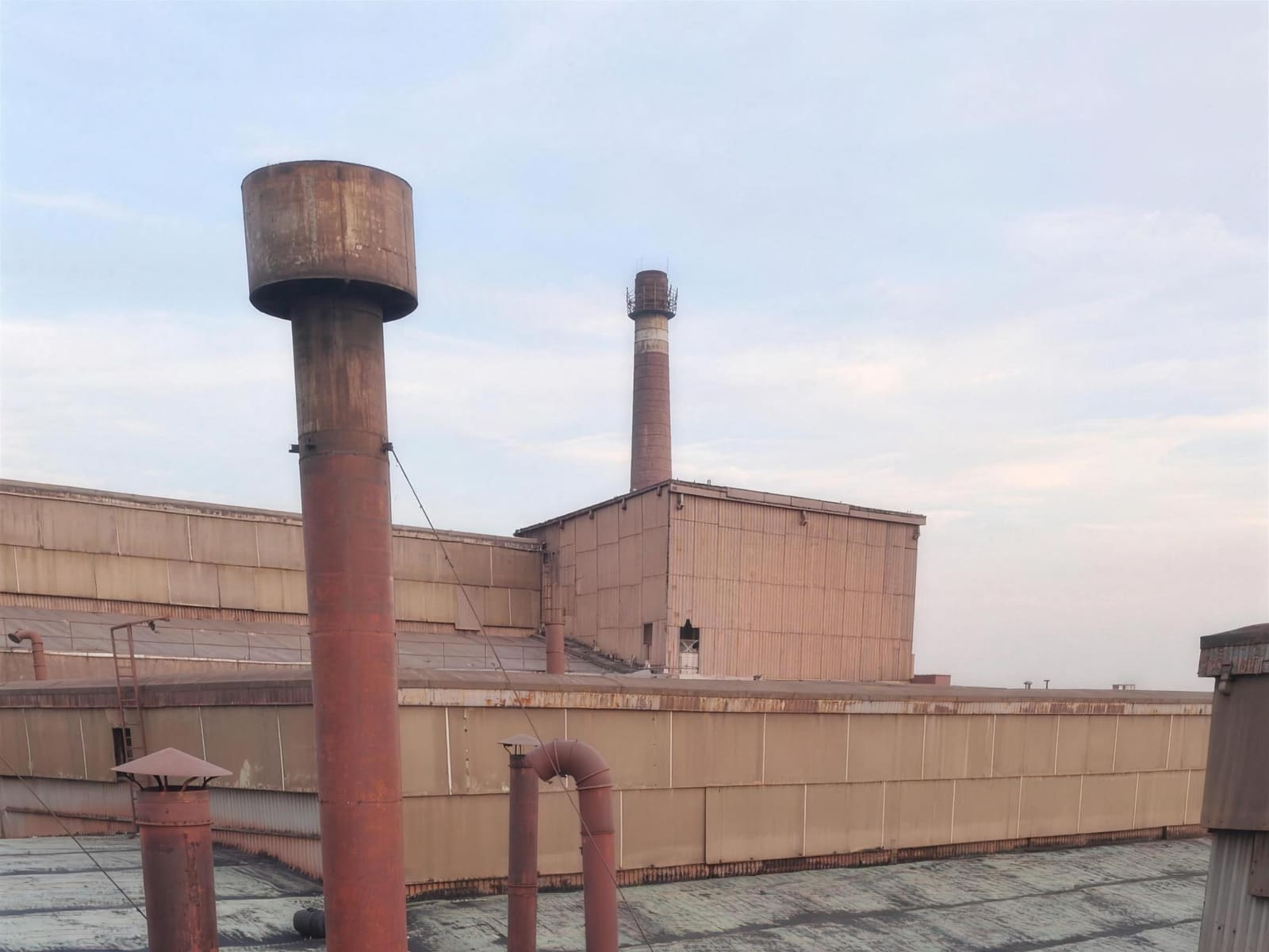 Ремонт плоской кровли корпуса Муромского стрелочного завода